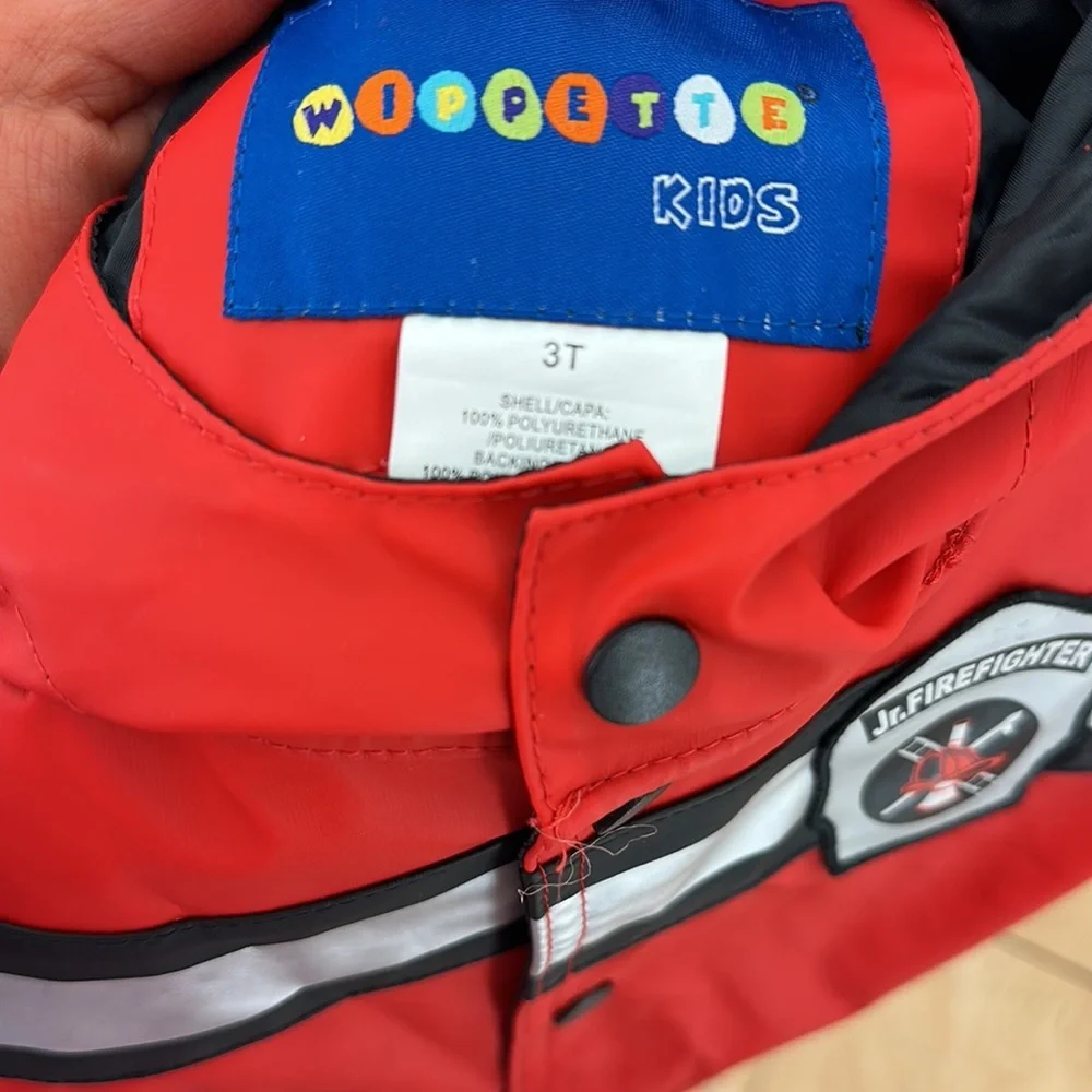 Whippet Kids New Raincoat Fireman’s 3t‎